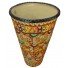 Mexican Talavera Planter Round HUGE Planter - Floral -